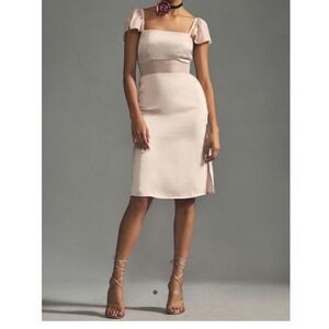Anthropologie | Dresses | Anthropologie Jacquin Embroidered Midi Dress Sz 2  | Poshmark
